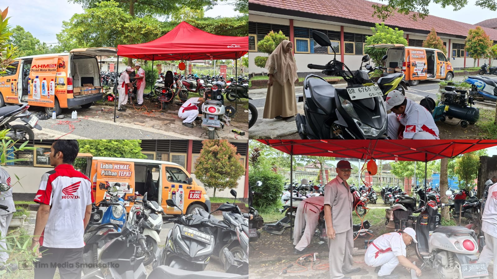 Kerja Sama SMAN 1 Kopang dengan Dunia Kerja: Kolaborasi Bersama AHAS Honda