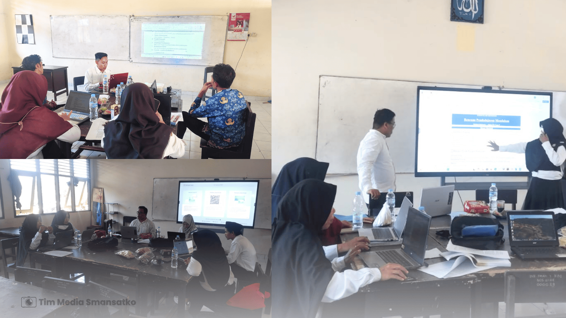 Presentasi Hasil Tindak Lanjut IHT, Guru SMAN 1 Kopang Perkuat Implementasi Pembelajaran Mendalam